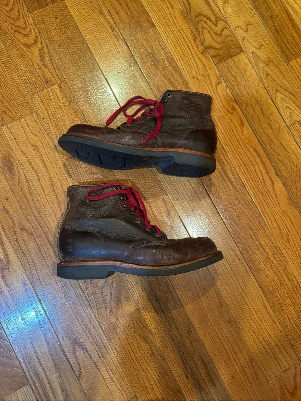 Vintage Chippewa Brown Leather Chukka Boots Made In USA Men’s 11EE